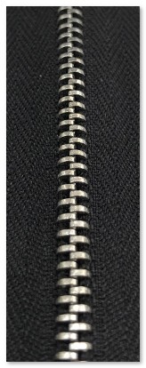 Варианты исполнения металлических молний #2