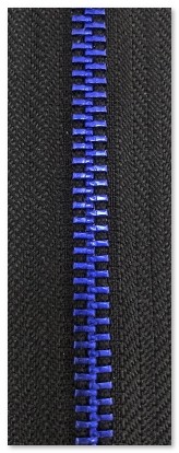 Варианты исполнения металлических молний #1