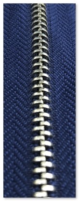 Варианты исполнения металлических молний #4